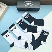 Bagsaaa Prada Socks Set - 6
