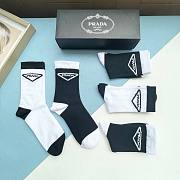 Bagsaaa Prada Socks Set - 4