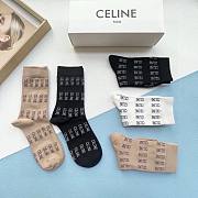 Bagsaaa Celine Set Socks  - 5