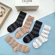 Bagsaaa Celine Set Socks  - 3