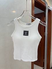 Bagsaaa Chanel Tank Top White - 1