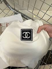 Bagsaaa Chanel Tank Top White - 4