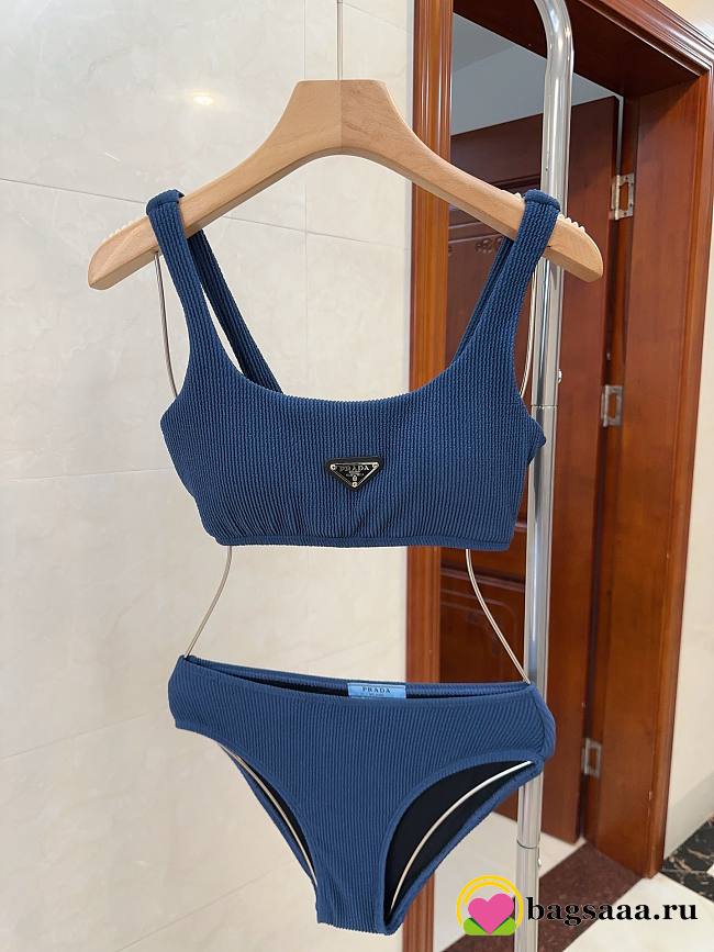 Bagsaaa Prada Blue Bikini Set - 1