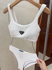 	 Bagsaaa Prada White Bikini Set - 2