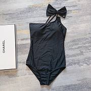 	 Bagsaaa Chanel Bow Tie Black Once Piece - 1