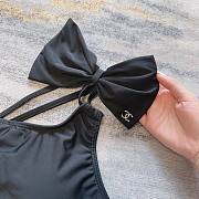 	 Bagsaaa Chanel Bow Tie Black Once Piece - 3