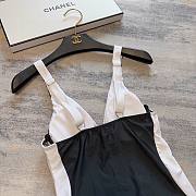 Bagsaaa Chanel Black and White One Piece - 5