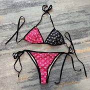 Bagsaaa Louis Vuitton Reversible Black and Pink Bikini - 3