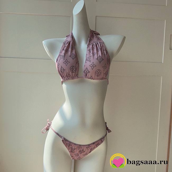 	 Bagsaaa Louis Vuitton Mahina Pink Bikini - 1
