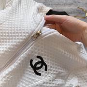 	 Bagsaaa Chanel White Bodysuit Swimwear - 3