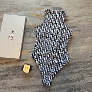 Bagsaaa Dior Obique Jacquard Blue One Piece - 6