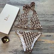 Bagsaaa Dior Two-piece swimsuit brown Oblique  - 1
