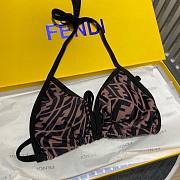 Bagsaaa Fendi FF Pattern Brown Bikini - 5
