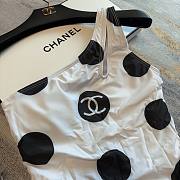 Bagsaaa Chanel White and Black One Piece Swimwear - 2