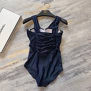 Bagsaaa Chanel White and Black One Piece Swimwear 03 - 6