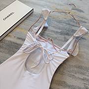 Bagsaaa Chanel White One Piece Swimwear - 4