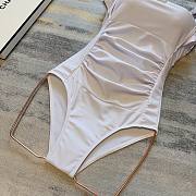 Bagsaaa Chanel White One Piece Swimwear - 2