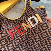 Bagsaaa Fendi FF Printed Brown and Yellow Swimwear - 5