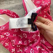 Bagsaaa Louis Vuitton One-piece swimsuit pink monogram - 2