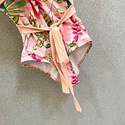 Bagsaaa Valentino Flower Pink One Piece Swimwear - 2