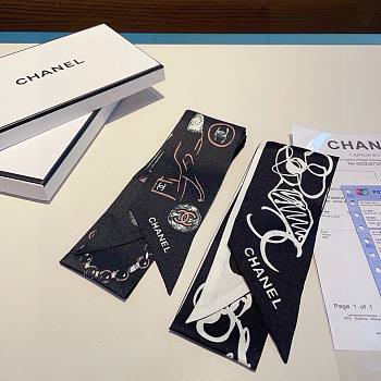Bagsaaa Chanel Silk Scarf - 120x6cm