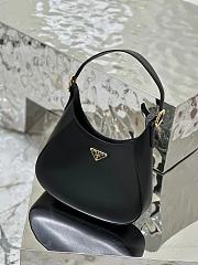 Bagsaaa Prada Cleo Shoulder Bag With Adjustable Strap In Black - 27x20x7cm - 4