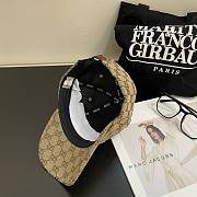 Bagsaaa Gucci GG Ebony Brown Front Logo Cap - 3