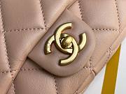 Bagsaaa Chanel Funky Town Small Flap Bag In Beige - 17x21x6cm - 2