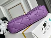 Bagsaaa Chanel Funky Town Large Flap Bag In Purple - 27cm - 3