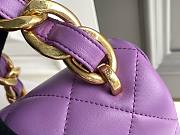 Bagsaaa Chanel Funky Town Large Flap Bag In Purple - 27cm - 5
