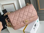 	 Bagsaaa Chanel Funky Town Large Flap Bag In Taupe - 27cm - 5