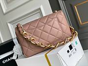 	 Bagsaaa Chanel Funky Town Large Flap Bag In Taupe - 27cm - 4