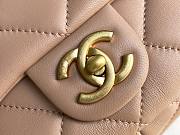 	 Bagsaaa Chanel Funky Town Large Flap Bag In Taupe - 27cm - 2