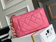 	 Bagsaaa Chanel Funky Town Large Flap Bag In Pink - 27cm - 2