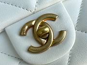 	 Bagsaaa Chanel Funky Town Large Flap Bag In White - 27cm - 2