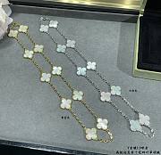 Bagsaaa Van Cleef & Arpels Vinatge Alhambra necklace, 10 motifs, mother of pearls - 1