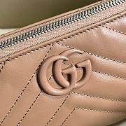 	 Bagsaaa Gucci Marmont Shoulder Bag All Beige - 23cm x 12cm x 10cm - 2