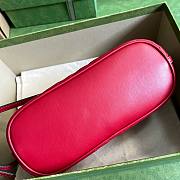 	 Bagsaaa Gucci Marmont Shoulder Bag Red - 23cm x 12cm x 10cm - 2