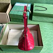 	 Bagsaaa Gucci Marmont Shoulder Bag Red - 23cm x 12cm x 10cm - 3