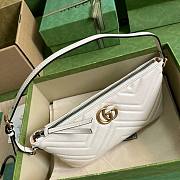 	 Bagsaaa Gucci Marmont Shoulder Bag White - 23cm x 12cm x 10cm - 3