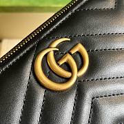 	 Bagsaaa Gucci Marmont Shoulder Bag Black - 23cm x 12cm x 10cm - 4