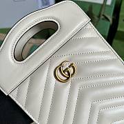 	 Bagsaaa Gucci Marmont Beloved White Bag - 23x14x4.5cm - 2