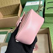 	 Bagsaaa Gucci Marmont Mini Pink Bag - 12.5x12x7cm - 6