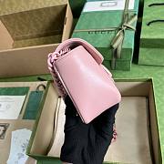 	 Bagsaaa Gucci Marmont Mini Pink Bag - 12.5x12x7cm - 3
