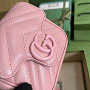 	 Bagsaaa Gucci Marmont Mini Pink Bag - 12.5x12x7cm - 2