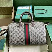 Bagsaaa Gucci Ophidia GG Ebony Top Handle Bag Brown - 20x31x16.5cm - 6