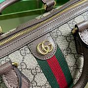 Bagsaaa Gucci Ophidia GG Ebony Top Handle Bag Brown - 20x31x16.5cm - 2