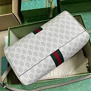 	 Bagsaaa Gucci Ophidia GG Ebony Top Handle Bag White - 20x31x16.5cm - 3