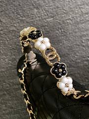 	 Bagsaaa Chanel WOC Flower Handle In Black Lambskin - 19cm 02 - 3