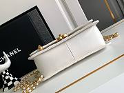 Bagsaaa Chanel WOC In White Lambskin Bag - 22cm - 5